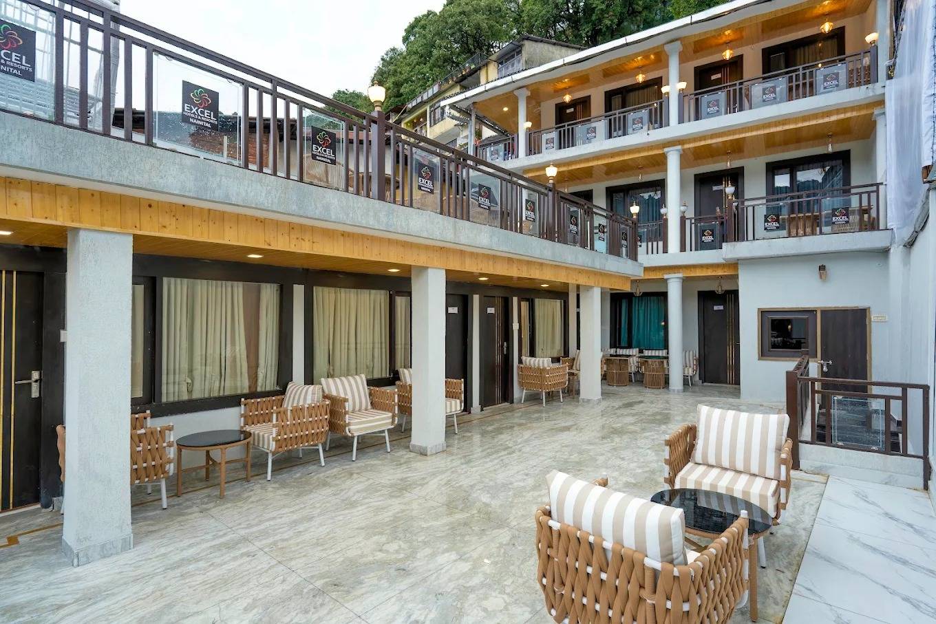 Rooftop Deck — Naini Lake View
